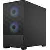 „Fractal Design“ | „Pop Mini Air RGB“ | Šoninis langas | Juodas TG skaidraus atspalvio | mATX, Mini ITX | ATX