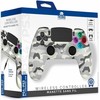 Trade Invaders belaidis PS4 valdiklis su 3,5 mm lizdu - LED-Baltas Camo