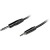 Fuj:tech 6,3 mm TRS uros – 3,5 mm TRS uros audiokaapeli, 2 m, musta