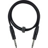 Fuj:tech 6,3 mm TRS uros – 6,3 mm TRS uros audiokaapeli, 2 m, musta