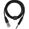 Fuj:tech 6,3 mm TRS – XLR uros signaalikaapeli, 5 m, musta