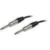 Fuj:tech 6,3 mm TS uros – 6,3 mm TS uros instrumenttikaapeli, 0,5 m, musta