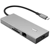 Fuj:tech 8-in-1 USB-C šakotuvas su laidu ir jungčių gausa