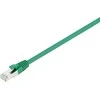 Fuj:tech CAT6A S/FTP -verkkokaapeli, 0.25 m, vihreä