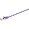 Amscan Fuj:tech CAT6A S/FTP -verkkokaapeli, 0.25 m, violetti