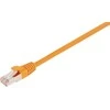 Goki Fuj:tech CAT6A S/FTP -verkkokaapeli, 0.25 m, oranssi