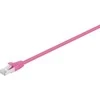 Fuj:tech CAT6A S/FTP -verkkokaapeli, 5 m, vaaleanpunainen