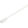 Fuj:tech CAT6A U/UTP -verkkokaapeli, 10 m, valkoinen