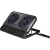 Fuj:tech Cooling Stand -kannettavalle tietokoneelle, musta