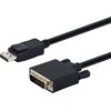 Fuj:tech Displayport - DVI -adapterikaapeli, 3m