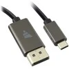 Fuj:tech DisplayPort–USB-C 8K kaksisuuntainen adapterikaapeli, 2 m
