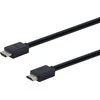 „Fuj:tech“ didelės spartos HDMI su Ethernet kabeliu – 1 m, juodas