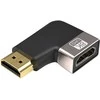„Fuj:tech“ itin didelės spartos HDMI 90° kampo adapteris, 2 versija