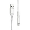 Fuj:tech Lightning - USB-A -kaapeli, 2 m, valkoinen