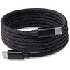 Fuj:tech magneettinen USB-C-kaapeli, 2 m, musta