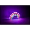 Fuj:tech Neon Rainbow -LED pöytä- tai seinävalaisin