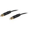 Fuj:tech RCA uros – RCA uros audiokaapeli, 5 m, musta