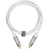 Fuj:tech RCA uros – RCA uros audiokaapeli, 10 m, valkoinen