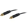 Fuj:tech RCA uros – RCA uros audiokaapeli, 10 m, musta