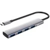 Fuj:tech Slim 4 portin USB-C-hubi