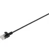 Adar Fuj:tech UltraSlim CAT6A U/UTP -ohut verkkokaapeli, 1,5 m, musta