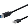 Fuj:tech USB-A 3.0 - USB-B kabelis, 2m