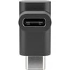 Carolina Herrera Fuj:tech USB-C 90° -kulma-adapteri, musta