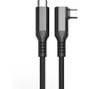 Maybelline Fuj:tech USB-C 90° - USB-C -kaapeli, 3 m, musta