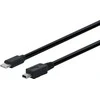 Grizzglass Fuj:tech USB-C - Mini-B kabelis, 2m