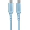 Fuj:tech USB-C - USB-C -kaapeli, 2m, vaaleansininen
