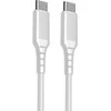 Fuj:tech USB-C - USB-C -kaapeli, 2m, valkoinen
