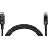 Fuj:tech USB-C - USB-C -kaapeli LED-näytöllä, 2 m