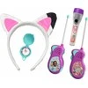 Gabby's Dollhouse Koci Domek Gabi Rinkinys Krótkofalówki Walkie Talkies Žibintuvėlis Opaska Kompas / 23884