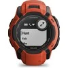 Išmanusis laikrodis Garmin Instinct 2X Solar, Juodos ir raudonos spalvų korpusas su raudonos spalvos dirželiu