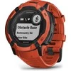 Išmanusis laikrodis Garmin Instinct 2X Solar, Juodos ir raudonos spalvų korpusas su raudonos spalvos dirželiu