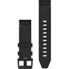 Išmaniojo laikrodžio Garmin greitai atsegamas odinis dirželis, Juodos spalvos, 22mm
