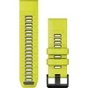 Garmin QuickFit 22mm Silikoninės laikrodžių apyrankės, Geltona/grafitas