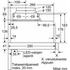 Įmontuojamas gartraukis Siemens iQ300, LI64MA531
