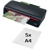 GBC 240 Home Office Laminavimo aparatas A4, 400 mm/min, Juoda/Raudona