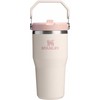 Stanley The IceFlow Flip Straw 2.0 Tumbler termospullo, 600 ml, rožinis kvarcas