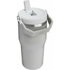 Stiklinė Stanley The Iceflow Flip, šiaudų skonio, uosio spalvos, 0,59 l