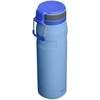 Stanley „IceFlow Twist Flip“ termo butelis, 0,71 l, mėlynas
