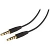 Kabelis Goobay Jack 3.5mm - Jack 3.5mm 1.5m juoda (63828)