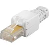 Goobay 68859 RJ45 tinklo jungtis be įrankių CAT 5e UTP neekranuota