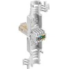 Goobay 68859 RJ45 tinklo jungtis be įrankių CAT 5e UTP neekranuota