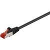 Goobay Kabelis LAN Patchcord CAT 6 S/FTP LSZH Juodas 1,5m