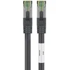Goobay CAT8.1 S / FTP (PiMF) tinklo kabelis, 0,25 m, juodas