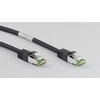 Goobay CAT8.1 S / FTP (PiMF) tinklo kabelis, 0,5 m, juodas