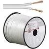 Goobay garsiakalbio kabelio ritė, 100m, 2x0,75mm, balta