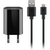 Goobay Micro-USB 5 W pakrovėjas + laidas, 1 m, juodas